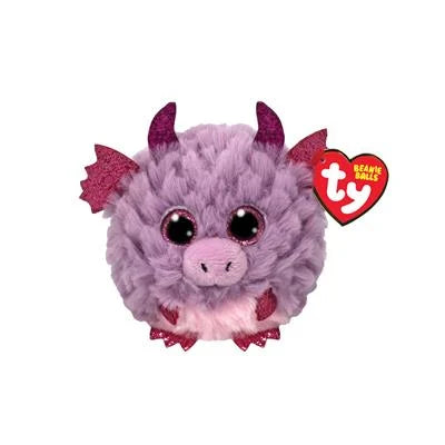 Ty Beanie Balls Spark Dragon 10 cm / Pluche Knuffel / Knuffelshop