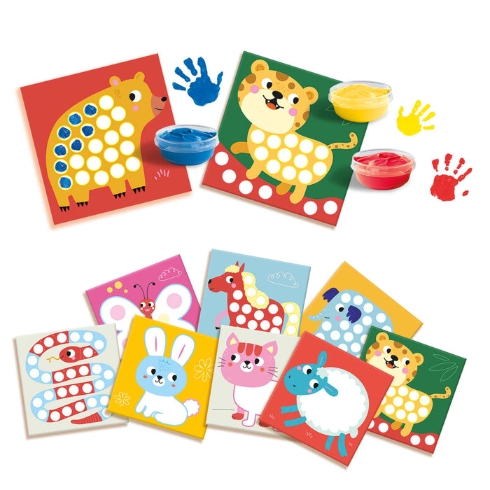 SES Fingerprint paint artwork