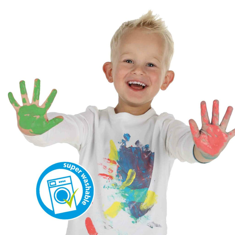 SES Vingerverf 6 kleuren x 45ml