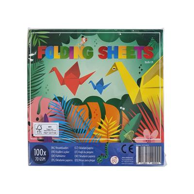 Folding sheets Jungle 16x16