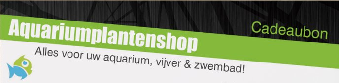 Aquariumplantenshop Cadeaubon