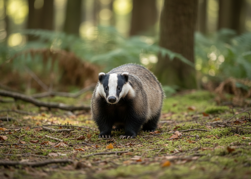 European Badger Clean Wildlife Photo