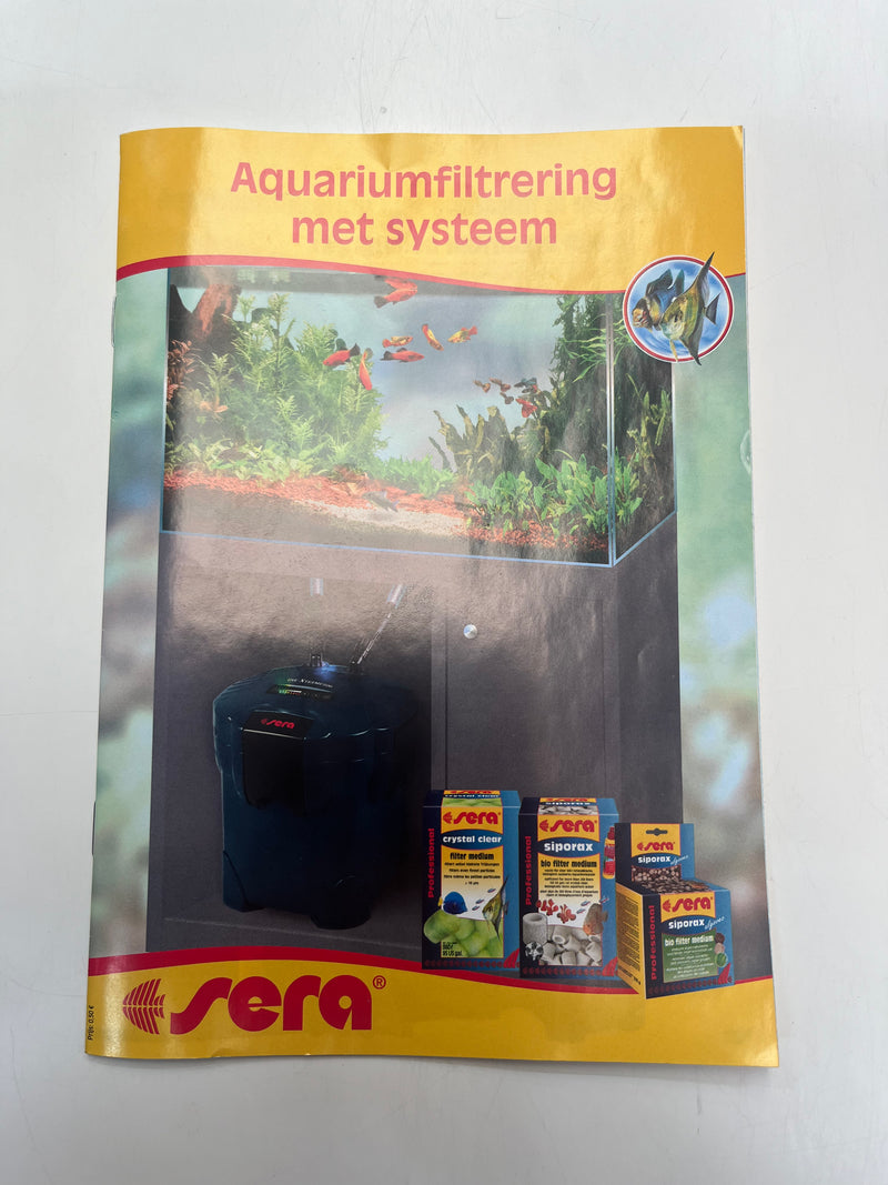 Sera Aquariumfiltering met systeem