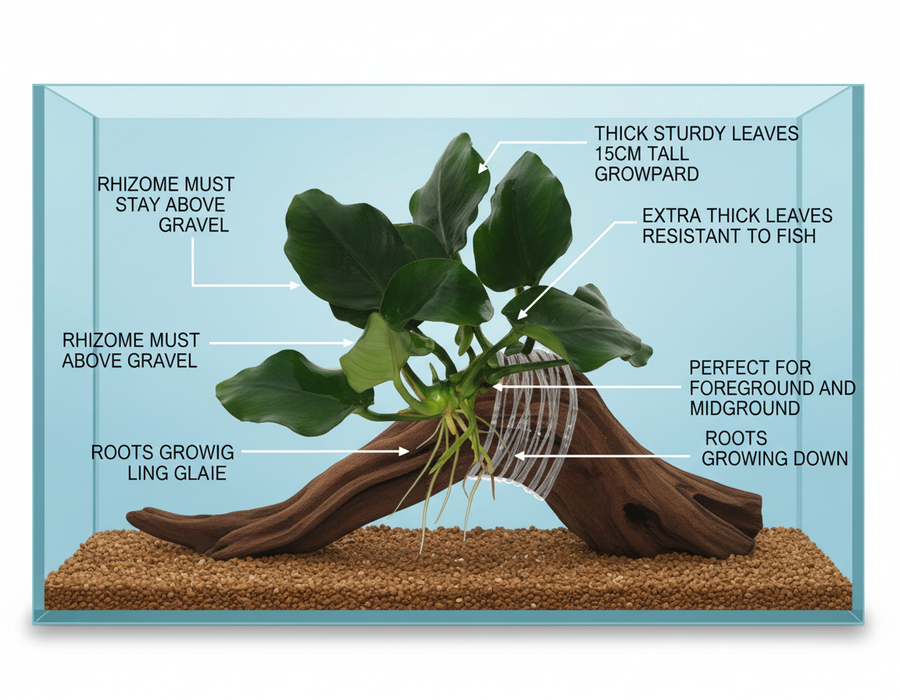 Anubias Nana Thick Leaf