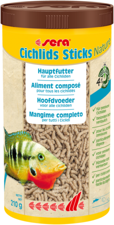 Sera Cichlids Sticks Nature - Vissenvoer