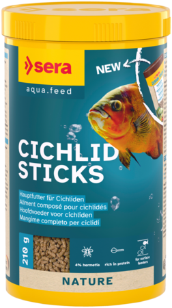 Sera Cichlid Sticks 1000 ml - Vissenvoer