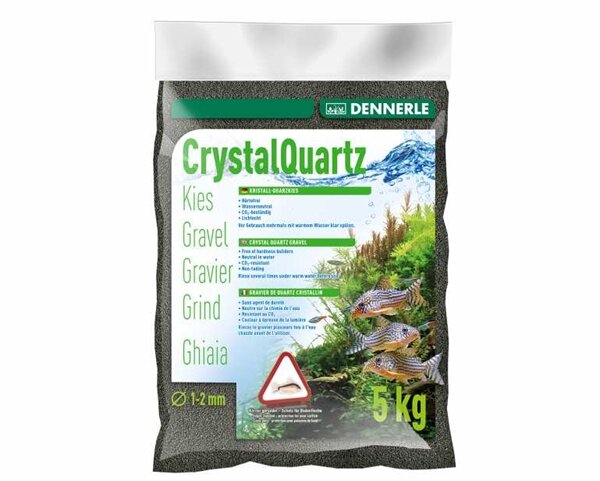 Dennerle CrystalQuarts Diamantzwart 1-2 mm
