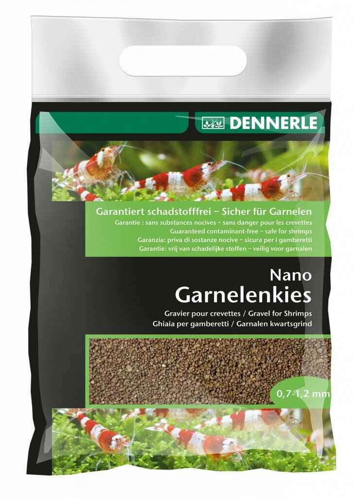 Dennerle Nano Garnalen Grind Borneo Bruin
