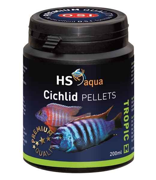 Hs Aqua Cichlid Pellets Medium