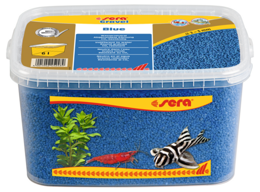 Sera Gravel Blue 2-3 mm 6 liter