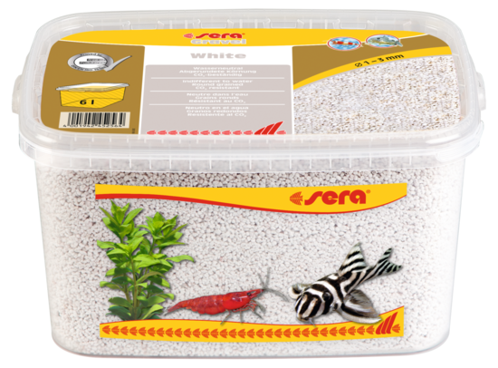 Sera Aquarium Gravel White Coarse
