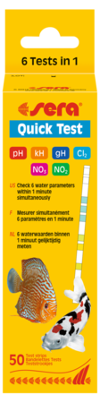 Sera Quick Test 6 in 1 - Watertest