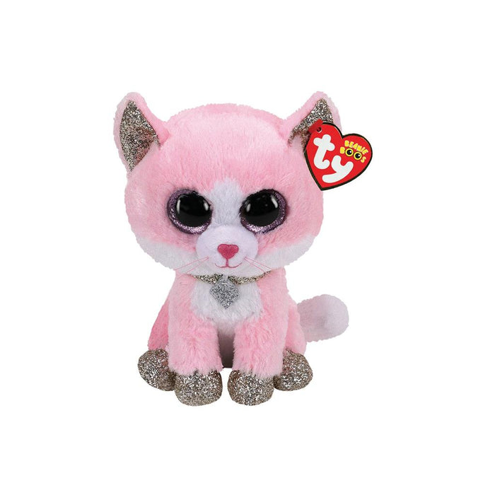 Ty Beanie Boo's Fiona Pink Cat 15 cm