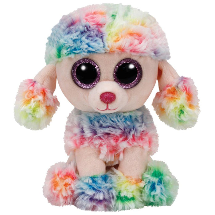 Ty Beanie Boo's Rainbow Poodle 15 cm