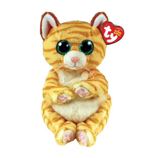 Ty Beanie Babies Bellies Mango Stripey Cat 15 cm / Pluche Knuffel / Knuffelshop