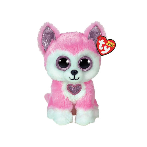 Ty Beanie Boo's Pink Hunk Husky 15 cm