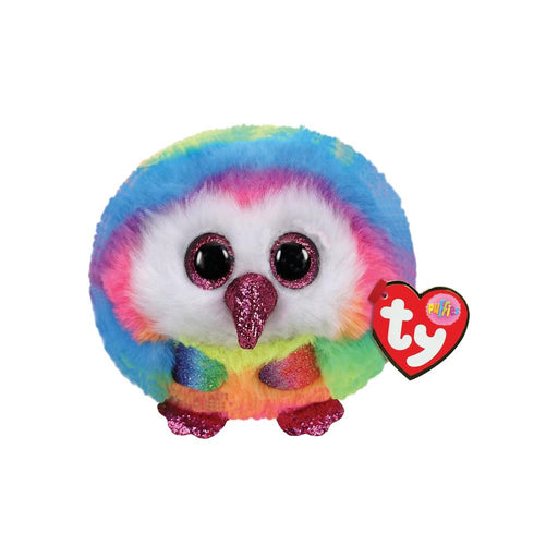 Ty Beanie Balls Owen Owl 10 cm / Pluche Knuffel / Knuffelshop